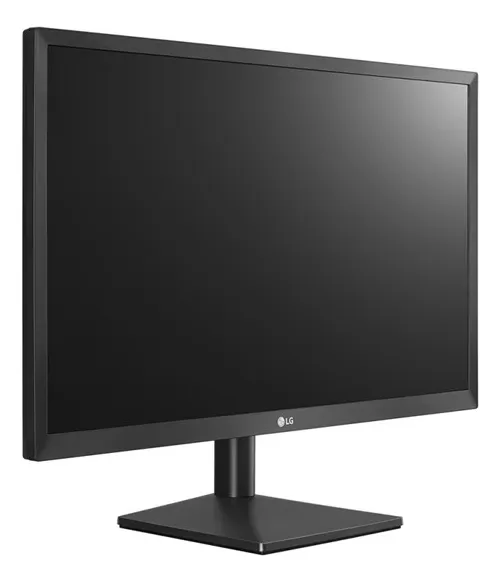 Monitor LG 22MK400H conectado a um notebook